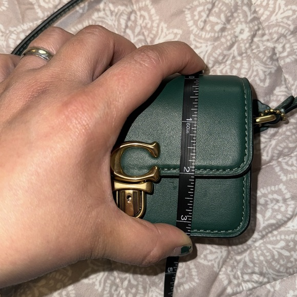 Green Leather Mini Bag - Picture 6 of 9